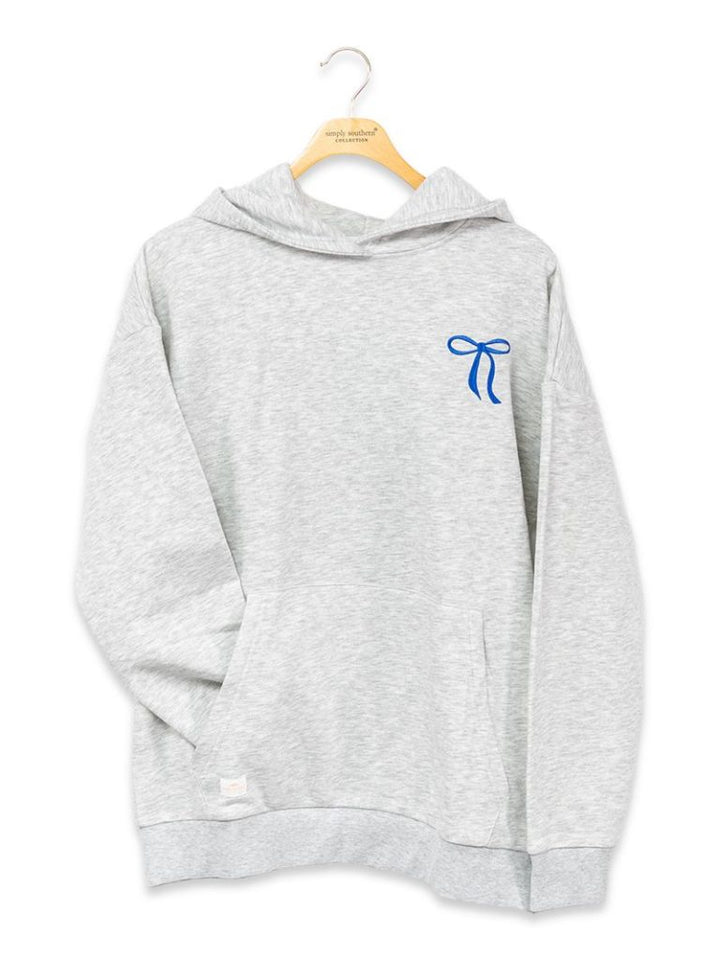 JUNE MARKET: Alice Hoodie - Light Grey by Simply Southern (Ships Late July)