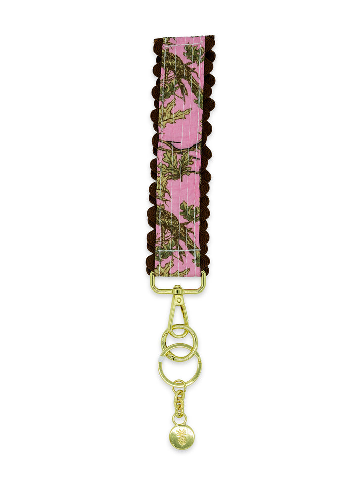 Lace Keyfob - Pink Camo by Simply Southern