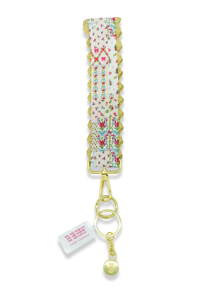 Lace Keyfob - Ribbon Quilt by Simply Southern
