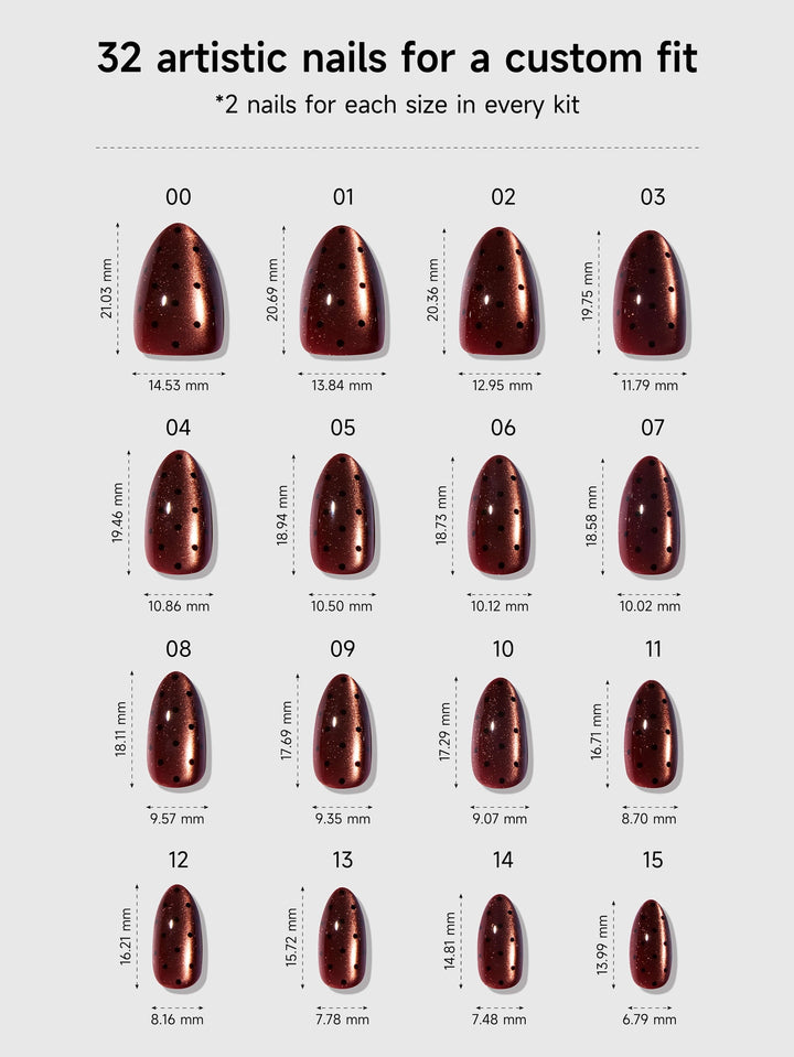 Nightcap Press-On Nails by Celebritips