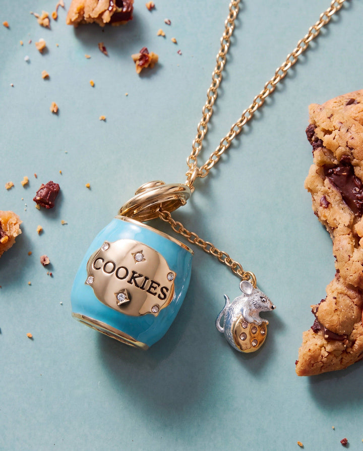 Cookie Jar Locket Necklace by Alex +  Ani (Ships in 2-3 Weeks)