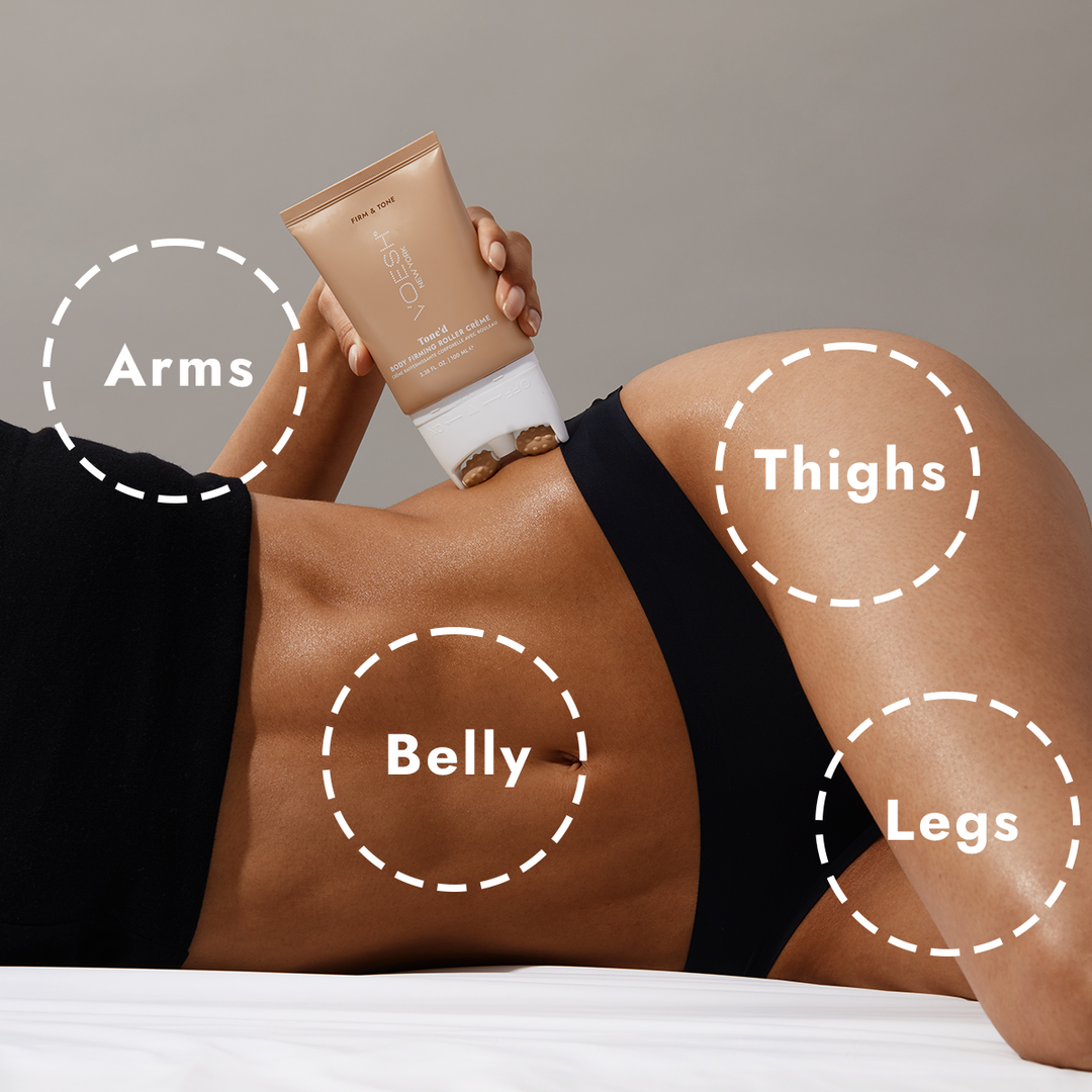 Peptide & Caffeine Firming Body Roller Crème – Tone’d