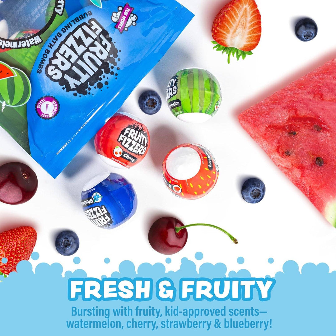 Fruity Fizzers™ Bubbling Bath Bombs by Tub Works