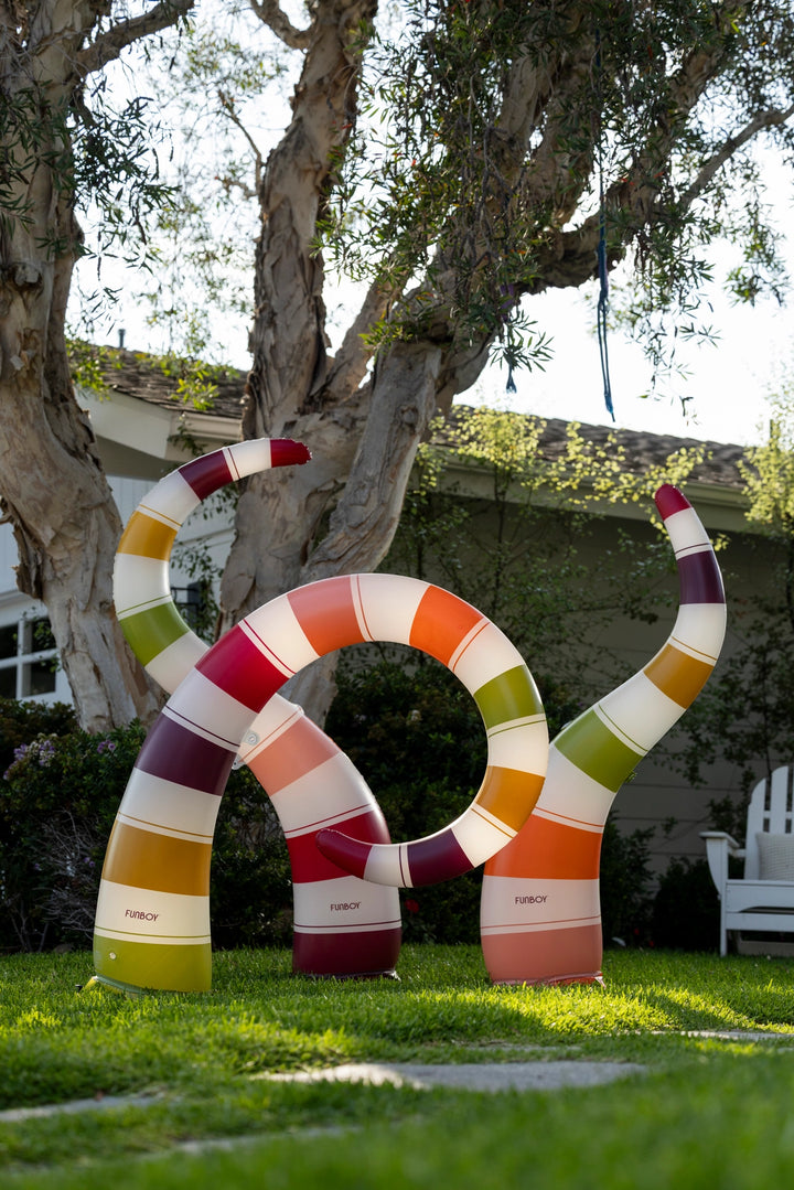 Colorful Halloween Inflatable Lawn Snakes - Set of 3 by Funboy