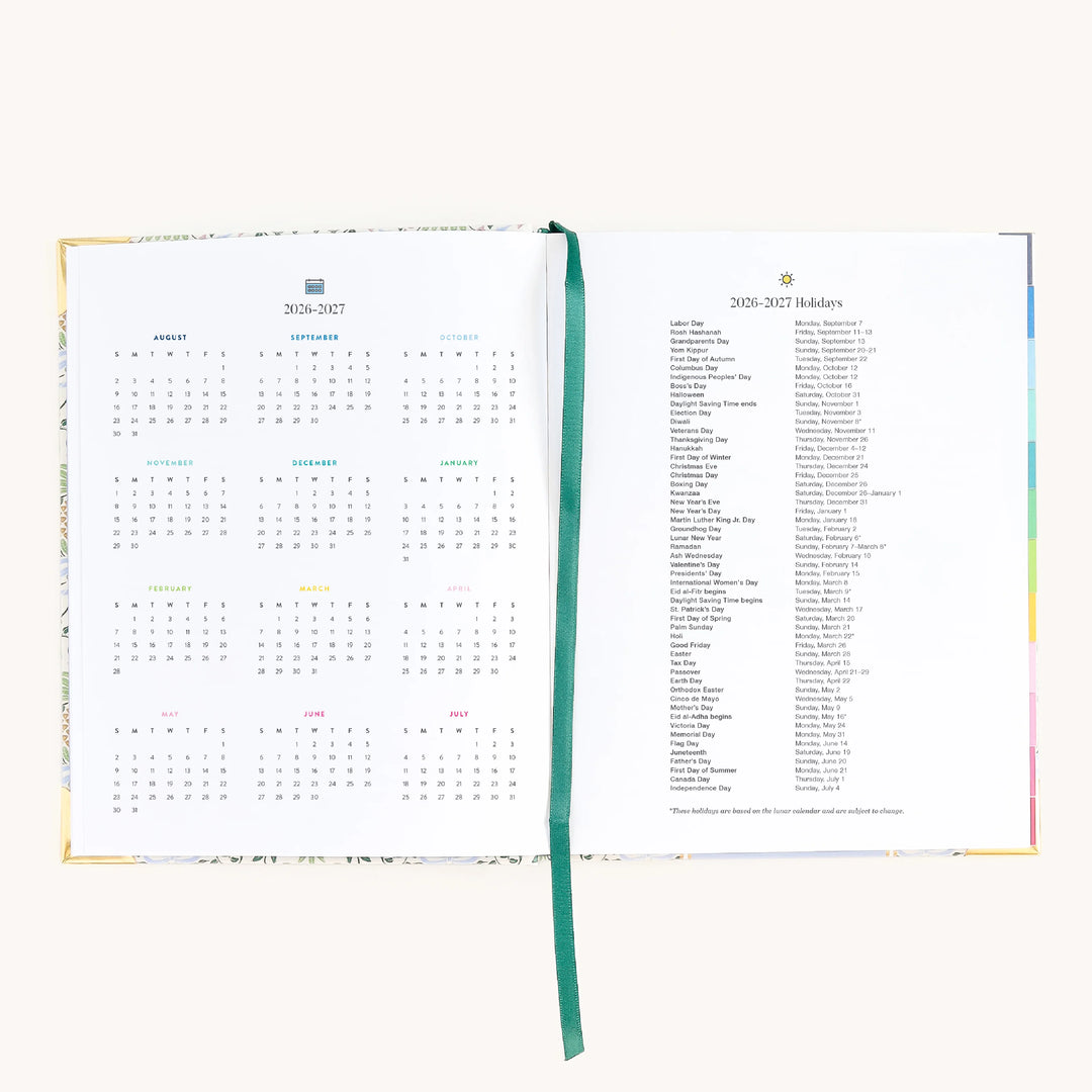 Pineapple Charm 2026-2027 Bookbound Weekly Simplified Planner by Emily Ley