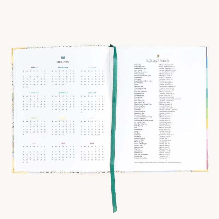 Pineapple Charm 2026-2027 Bookbound Weekly Simplified Planner by Emily Ley