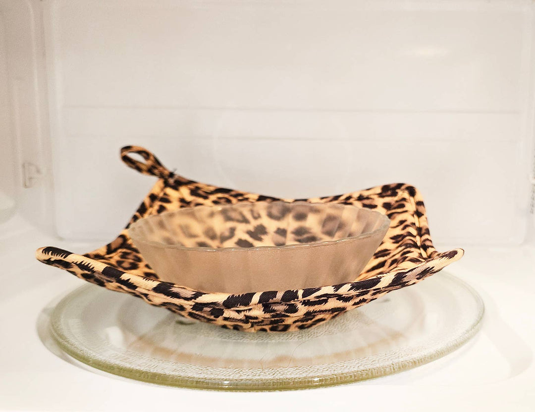 Leopard Silli Bowl Cozy