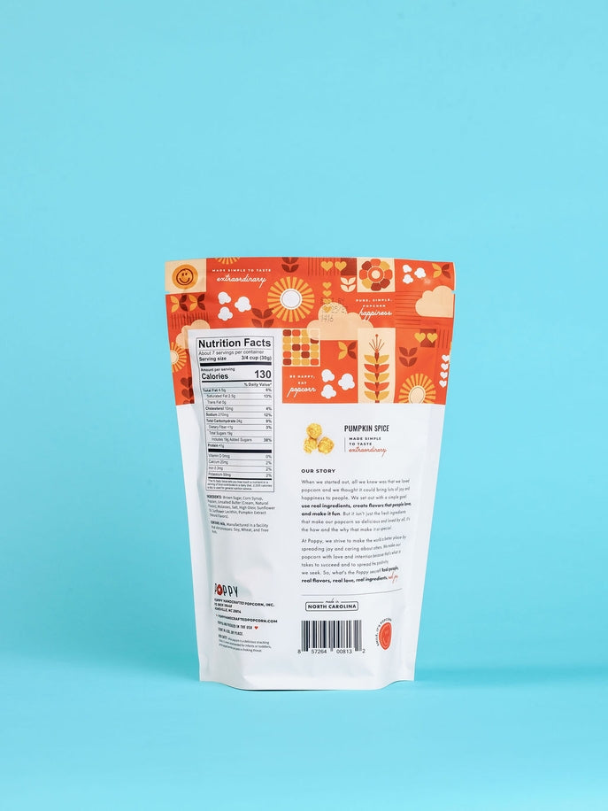 Southern Pecan Pie Popcorn Market Bag by Poppy