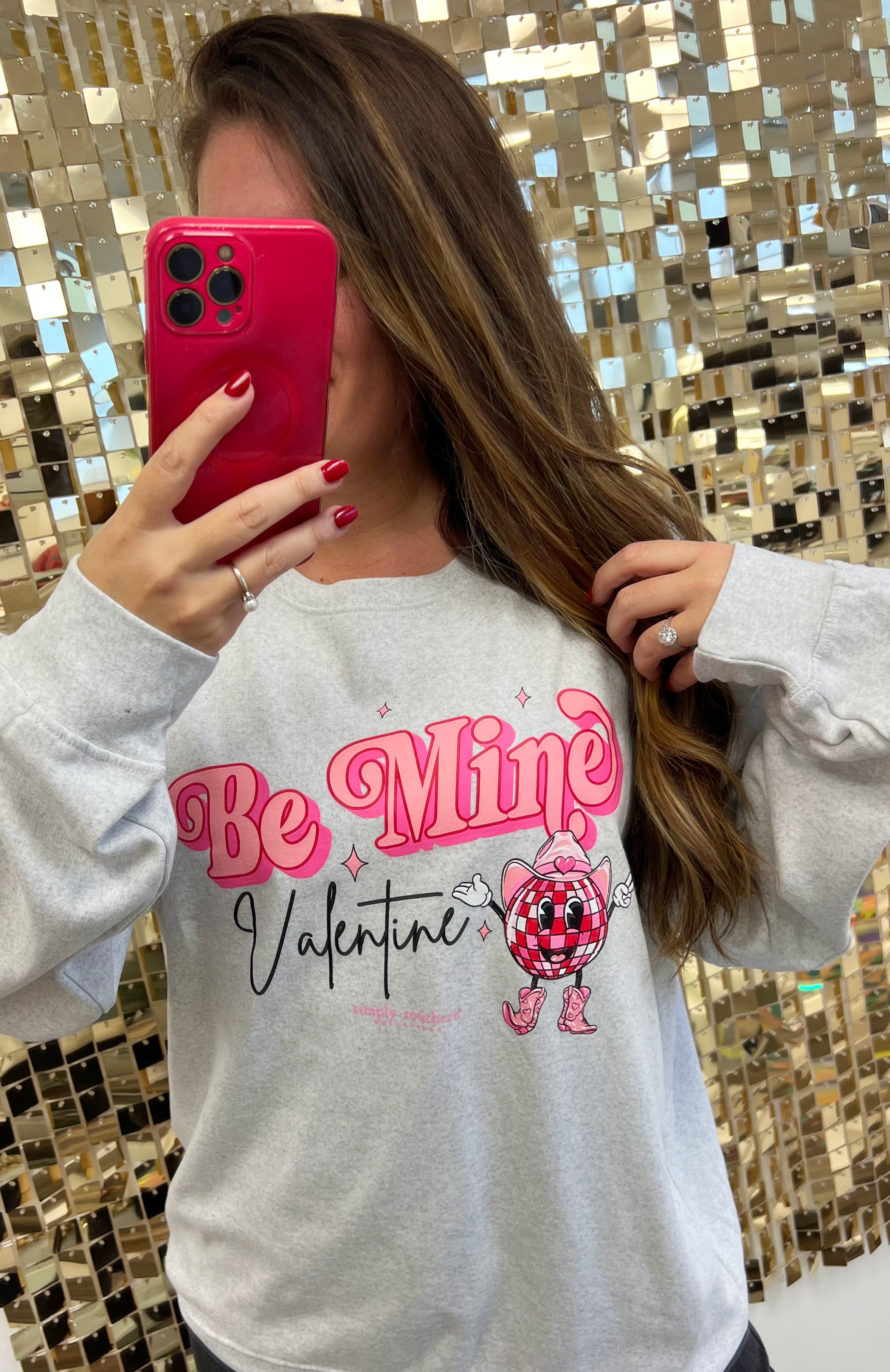 katie❤BE MINE スウェット SW-6723 BE MINE Sweatshirt HELICONIA – girliegirloriginals