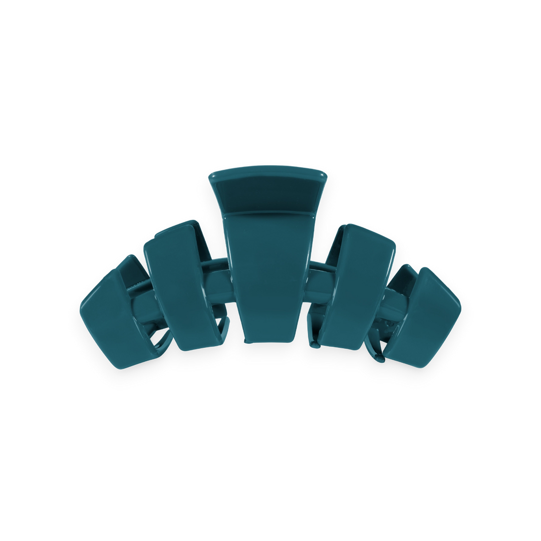 Small Teleties Claw Clip - Teal With It