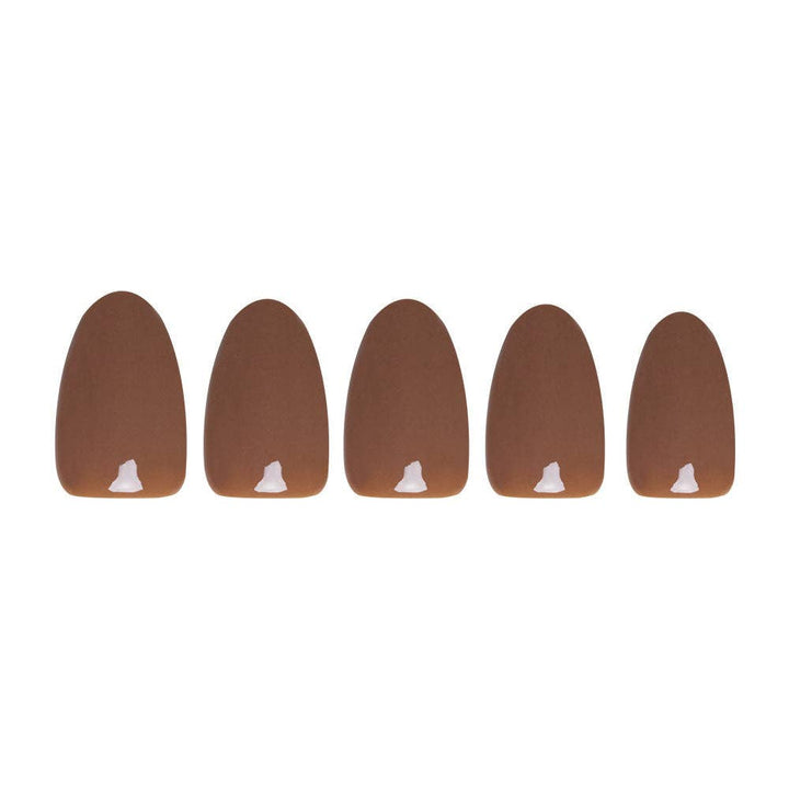 Press-On Glamnetic Nails - Chocolate Brown
