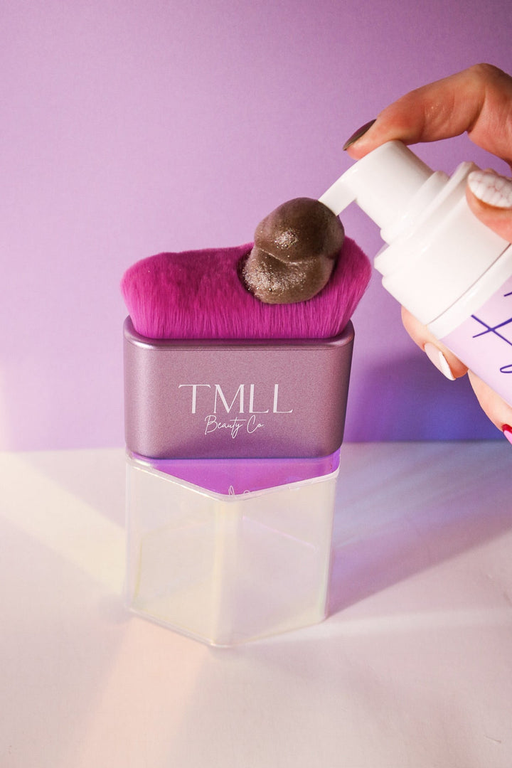 JUNE PREORDER: Self Tan Contour & Blending Brush by TMLL (Ships in 2-3 Weeks)