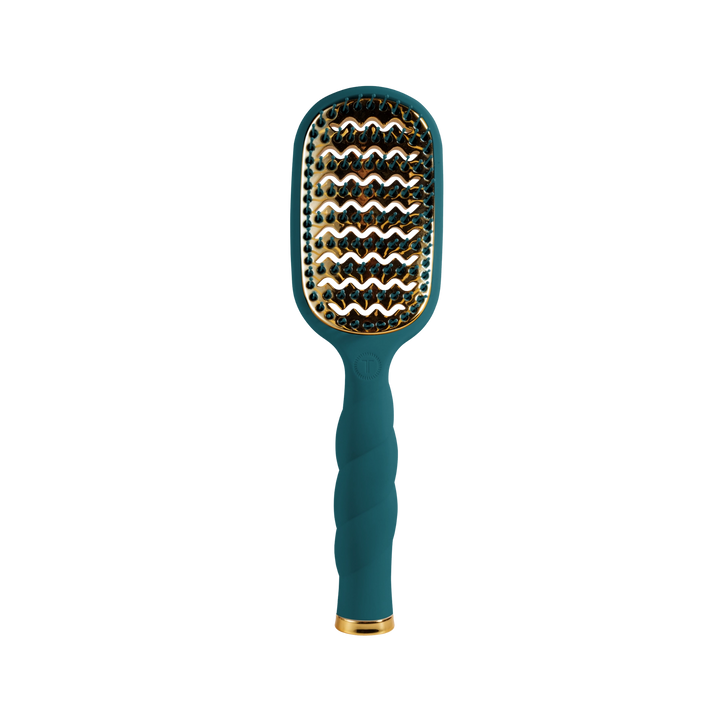 Teal With It Vented Hair Brush by Teleties