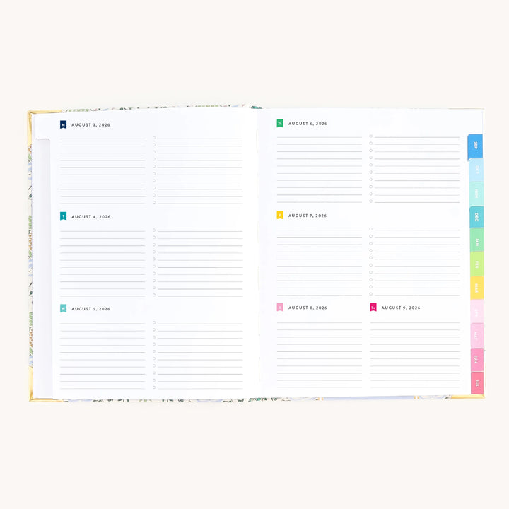 Pineapple Charm 2026-2027 Bookbound Weekly Simplified Planner by Emily Ley