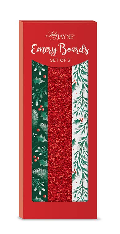 Snow Sprigs Glitter Nail File Set