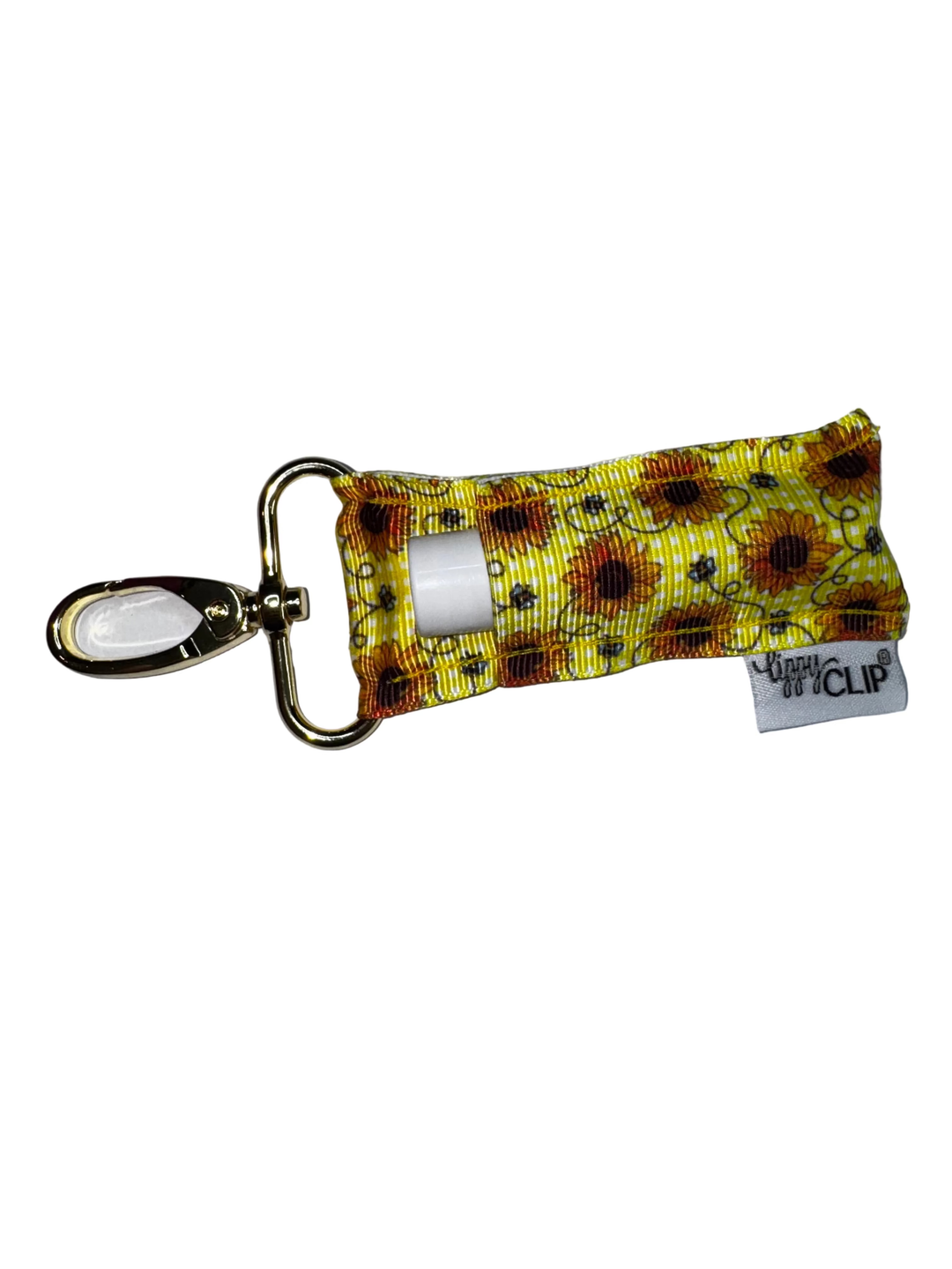 Sunflowers and Bumblebees LippyClip® Lip Balm Holder (PREORDER: Ships in 2-3 Weeks)