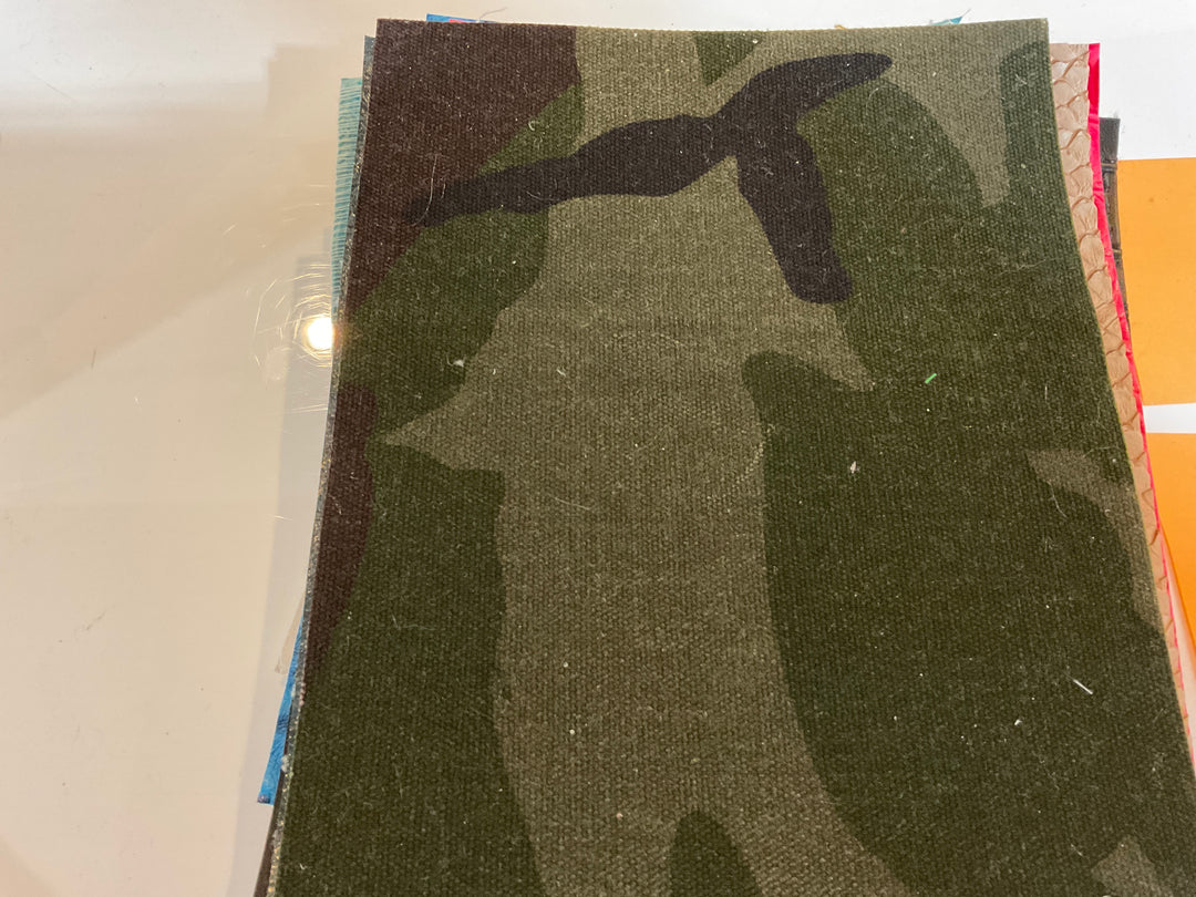Waxed Camo Micro Single Ladies ROUND 2 by Makeup Junkie Bags 10/5 (Ships in 4-5 Weeks)