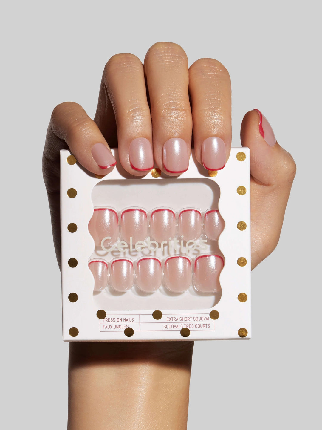 Micro Cherry Glaze Press-On Nails by Celebritips