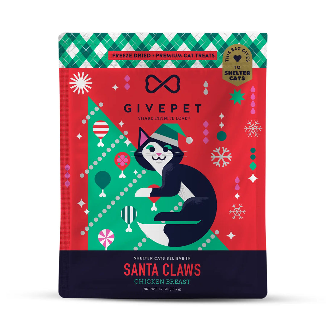 GivePet Cat Treats - Santa Claws