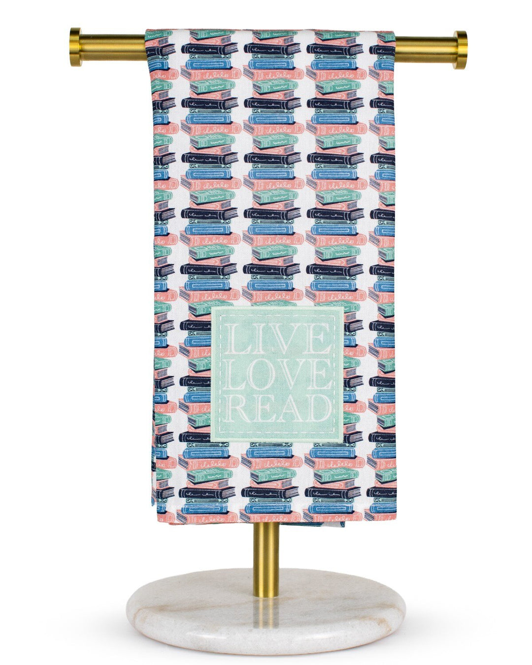Live Love Read Hand Towel by The Royal Standard (PREORDER: Ships Late August)