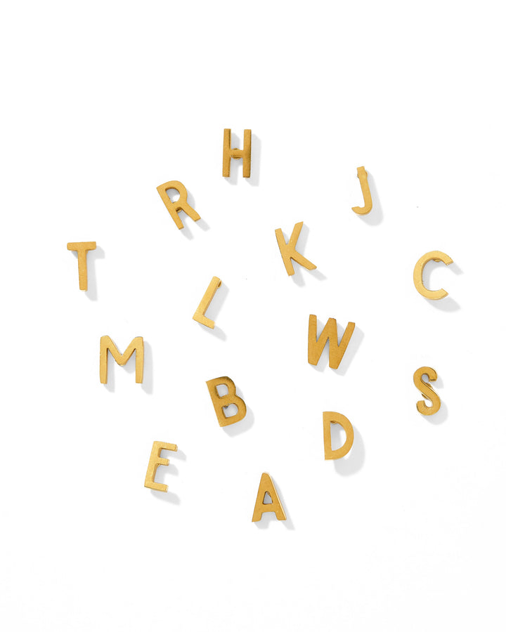 Screwback Stud Earrings - Initials by Linny Co