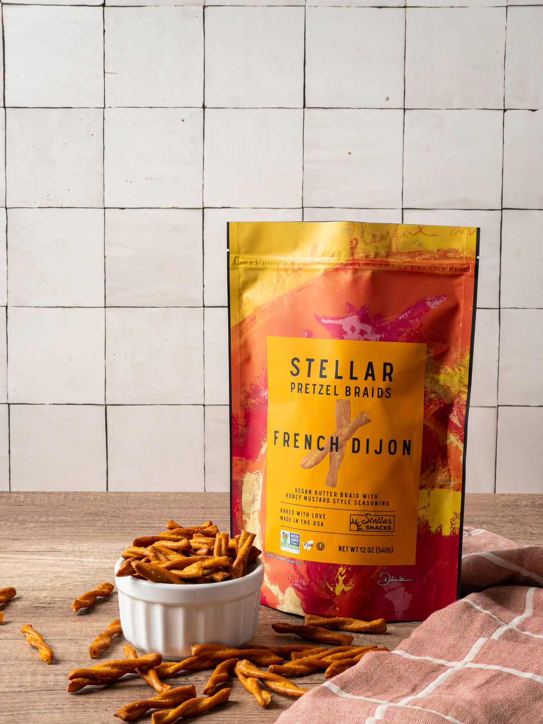 Stellar Pretzel Braids - French Dijon