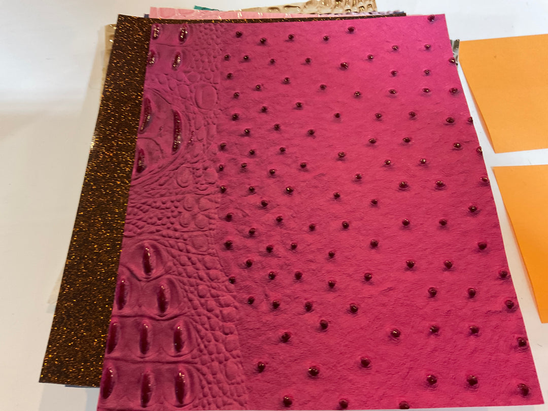 Fuchsia Dune Micro Single Ladies ROUND 2 by Makeup Junkie Bags 10/5 (Ships in 4-5 Weeks)