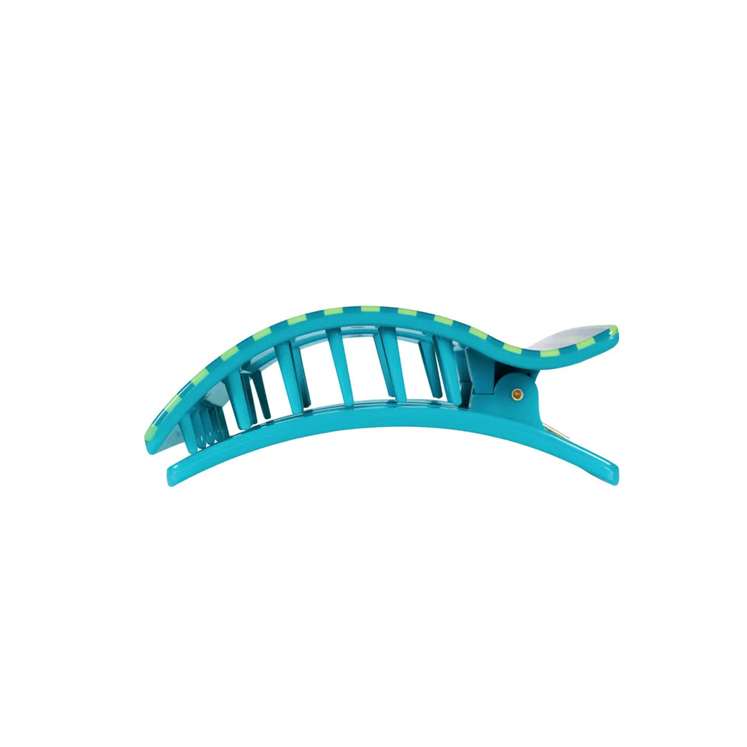Medium Teleties Flat Rectangle Clip - Cabana Cutie