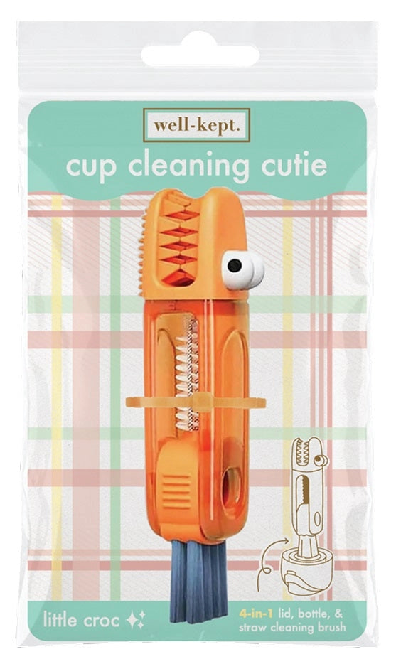 Cup Cleaning Cutie - Lil Croc by Well-Kept (Preorder: Ships in 2-3 Weeks)