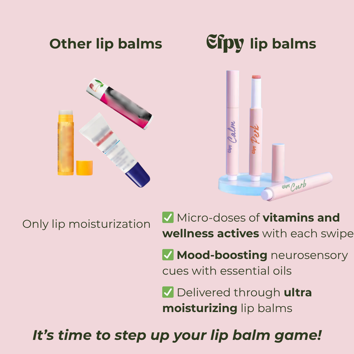 Efpy Focus Micro-Dose Lip Balm - Organic Matcha & B6