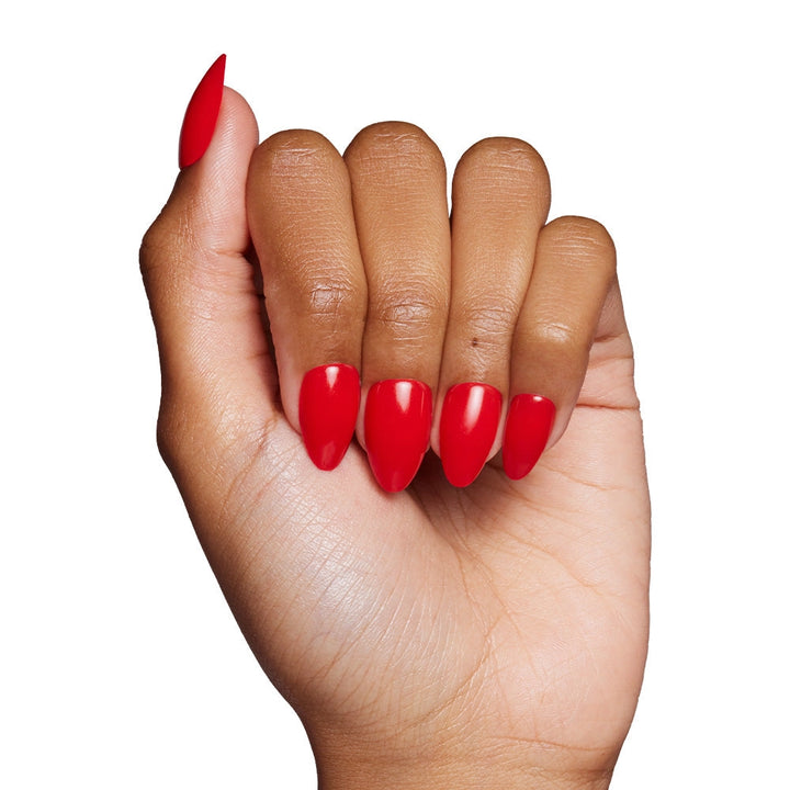Press-On Glamnetic Nails - Fiery Red