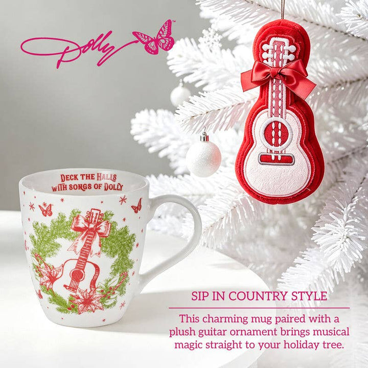 Dolly Holiday Toile Mug &amp; Ornament