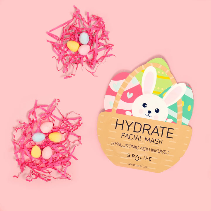 Easter Bunny Hyaluronic Acid Infused Facial Mask
