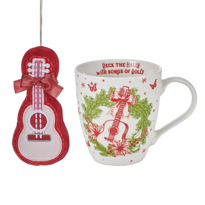 Dolly Holiday Toile Mug &amp; Ornament