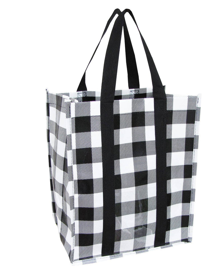 Buffalo Check 2-Section Tote