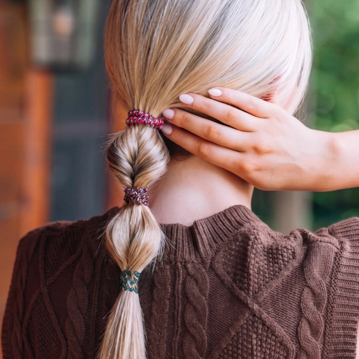 Teleties Hair Tie - Small Band Pack of 3 - Harvest Hues