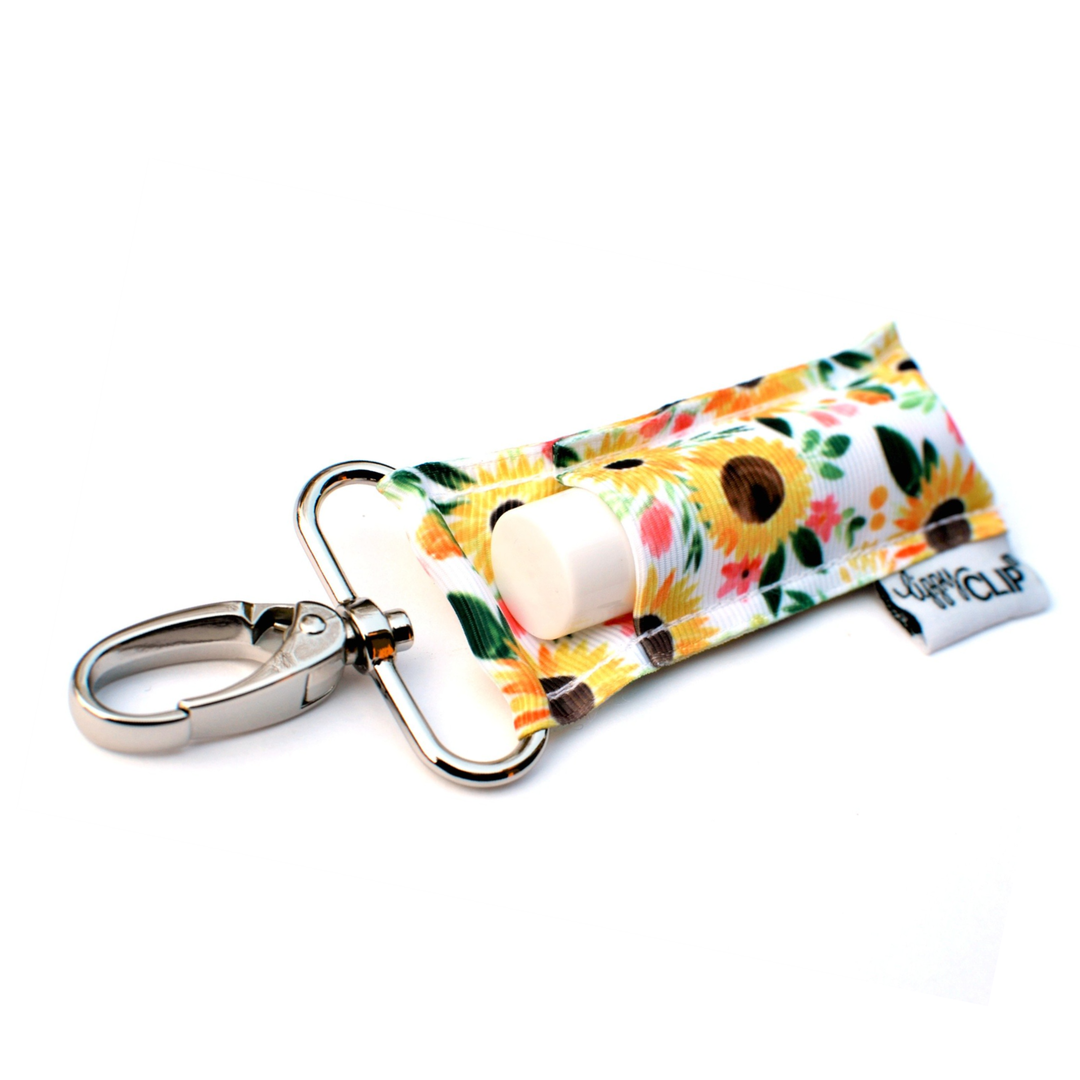 Sunflowers LippyClip® Lip Balm Holder (PREORDER: Ships in 2-3 Weeks)