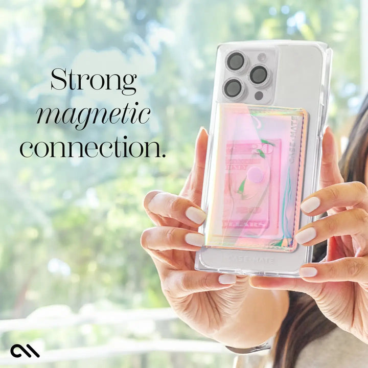 PREORDER: Magsafe Phone Snap Wallet - Soap Bubble by Case-Mate (Ships in 2-3 Weeks)