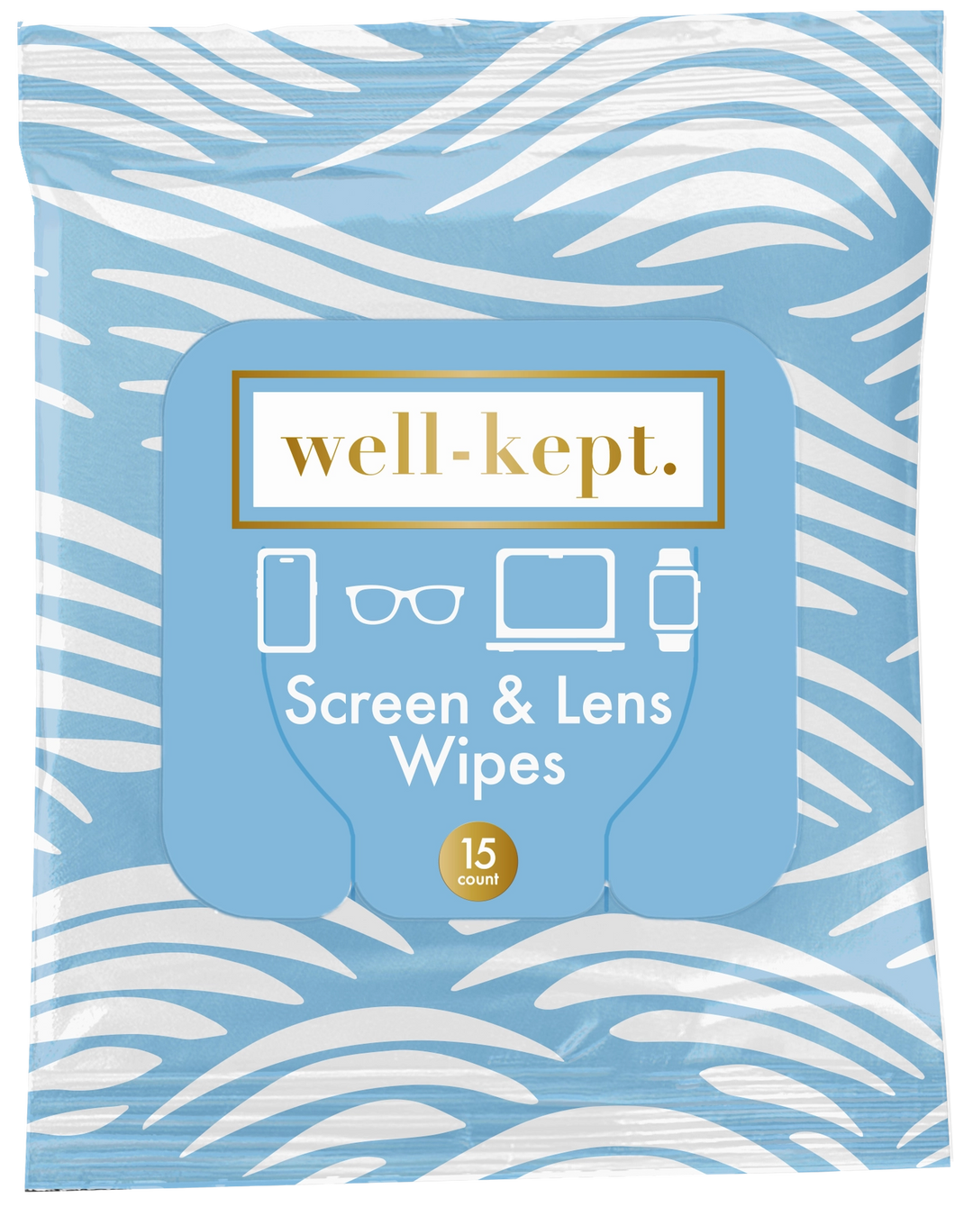Screen & Lens Wipes - Cocoa Beach by Well-Kept (Preorder: Ships in 2-3 Weeks)