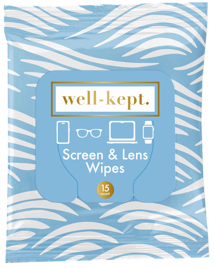 Screen & Lens Wipes - Cocoa Beach by Well-Kept (Preorder: Ships in 2-3 Weeks)