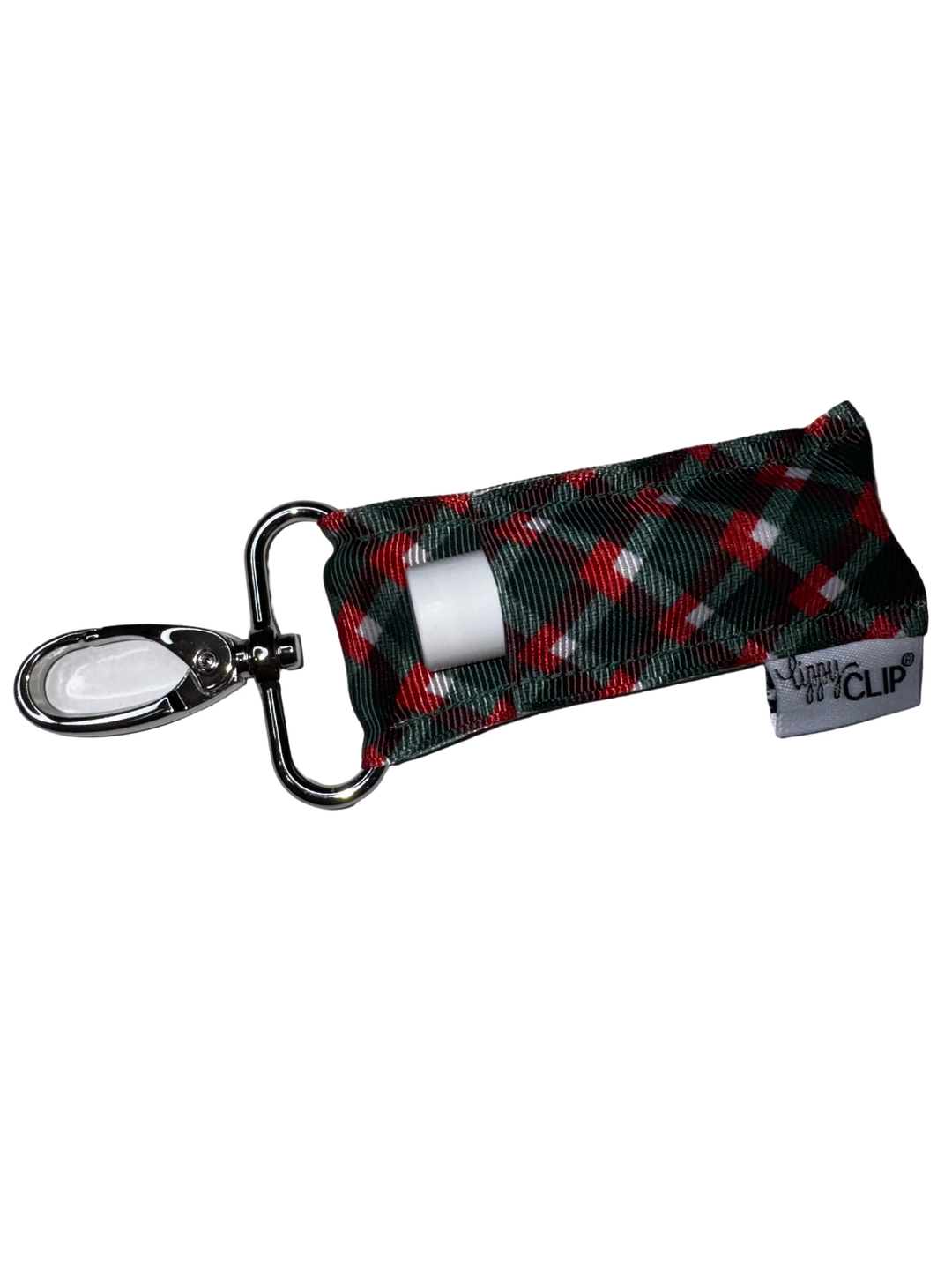 Green Christmas Plaid LippyClip® (PREORDER: Ships in 2-3 Weeks)