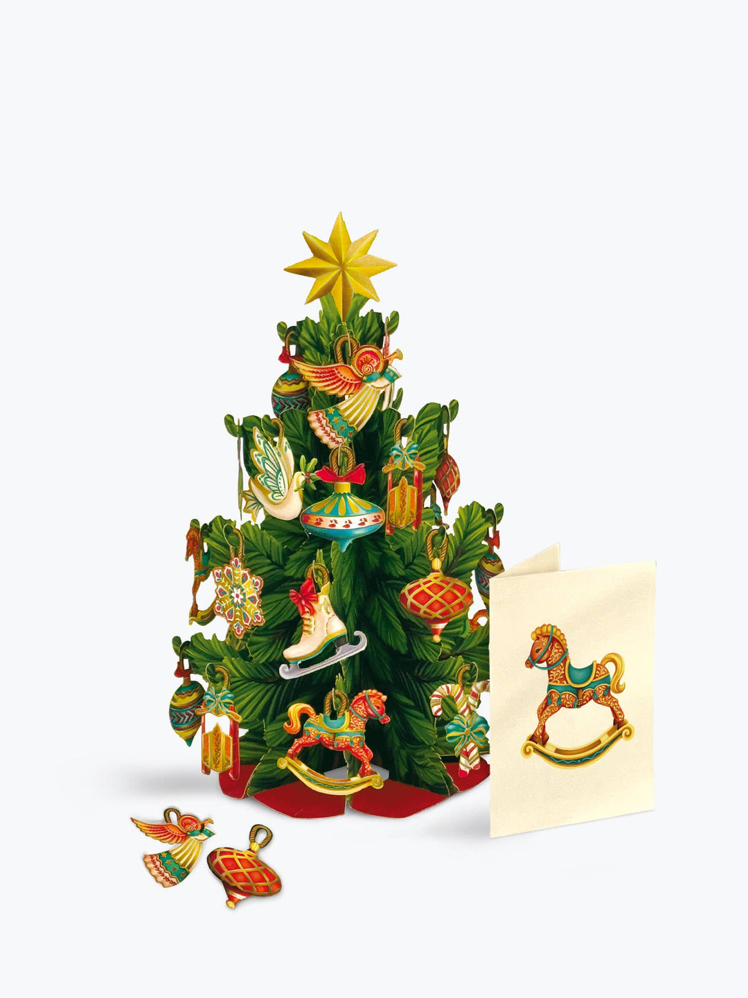 Mini Christmas Tree Pop-Up Greeting Card