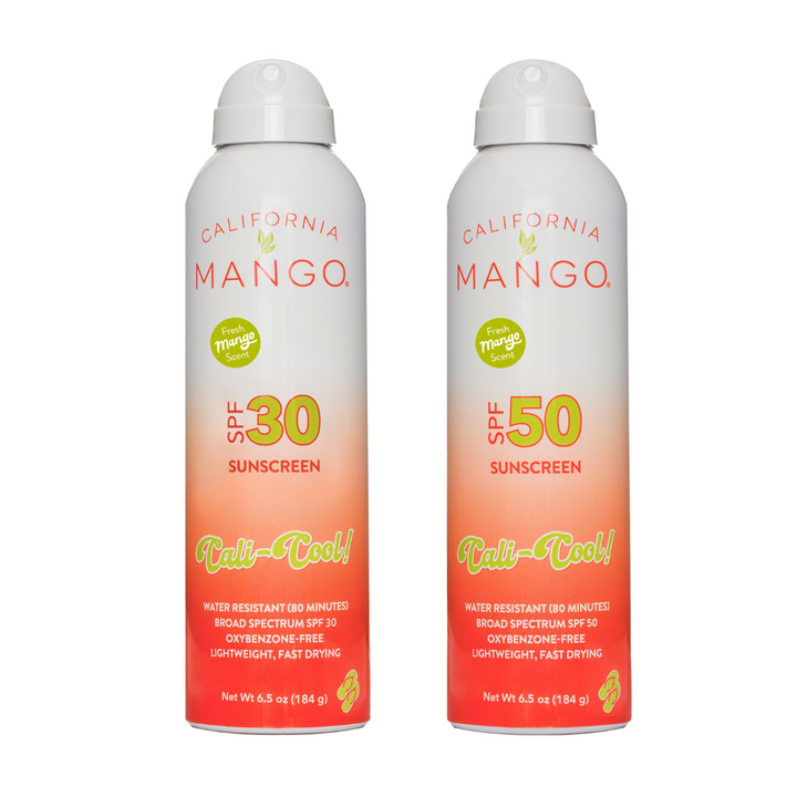 Sunscreen SPF 30 or 50 - 6.5 oz by California Mango (PREORDER: Ships in 2-3 Weeks)