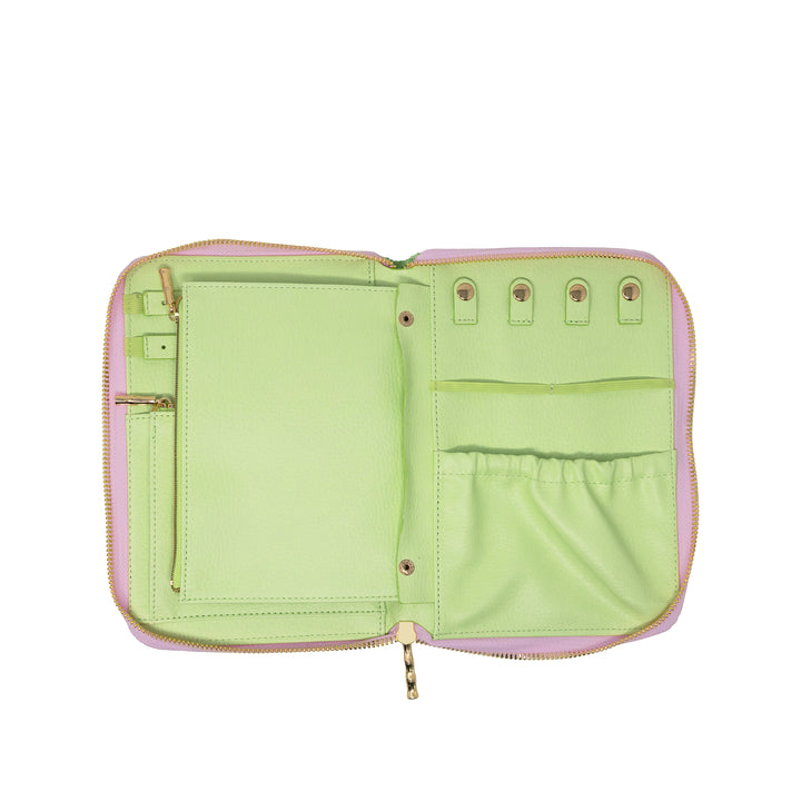 Travel Jewelry Folio by Lilly Pulitzer - Textured Palm Stripe