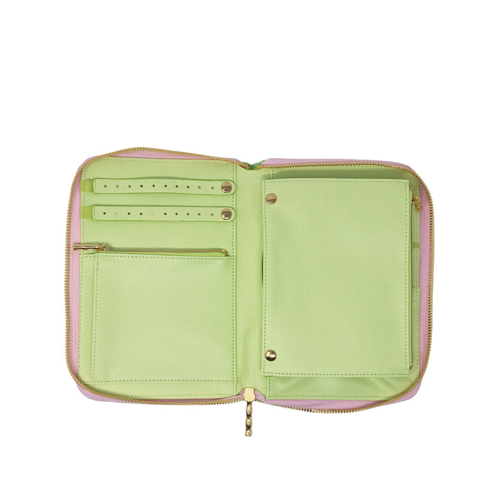 Travel Jewelry Folio by Lilly Pulitzer - Textured Palm Stripe