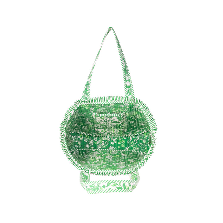 Quilted Ruffle Tote by Lilly Pulitzer - Covent Garden