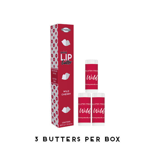 Mini Lip Butter Box - Wild Cherry by Pure Factory (Ships in 3 Weeks)