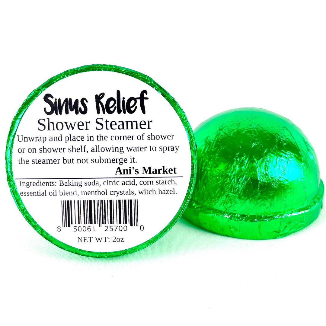 Aromatherapy Shower Steamer - Sinus Relief Eucalyptus Peppermint