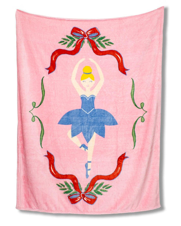 Ballerina Waltz Throw Blanket