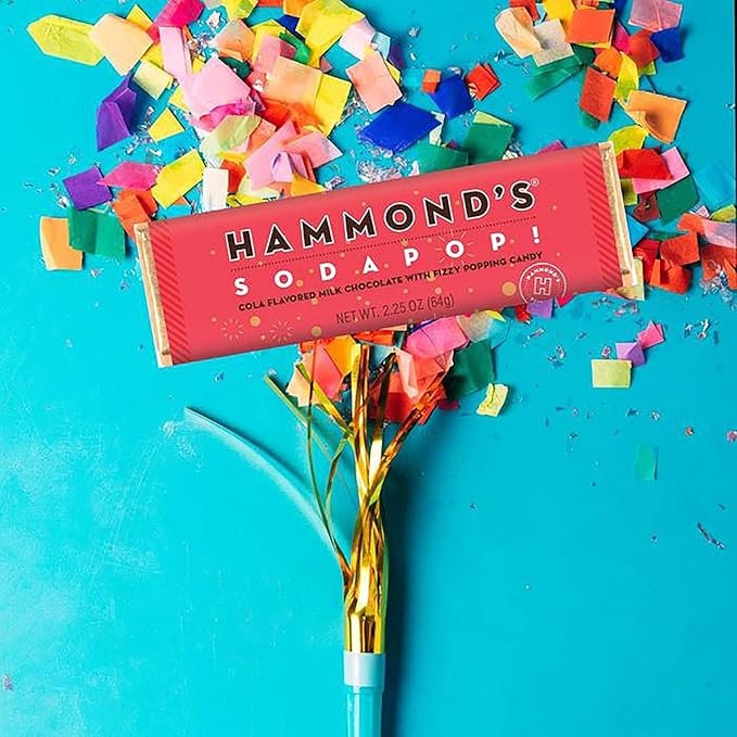 Soda Pop Milk Chocolate Candy Bar